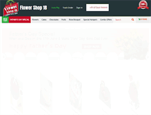 Tablet Screenshot of flowershop18.in